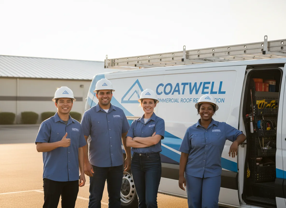 Commercial roof coating company in Hasty, AR